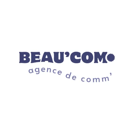 Logo de Beau'Com, agence de comm'