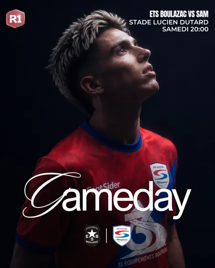 Visuel gameday du SA Mérignac