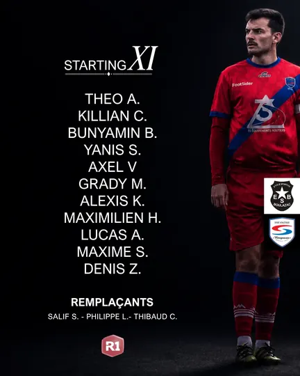 Composition d'équipe du SA Mérignac : starting XI et remplaçants